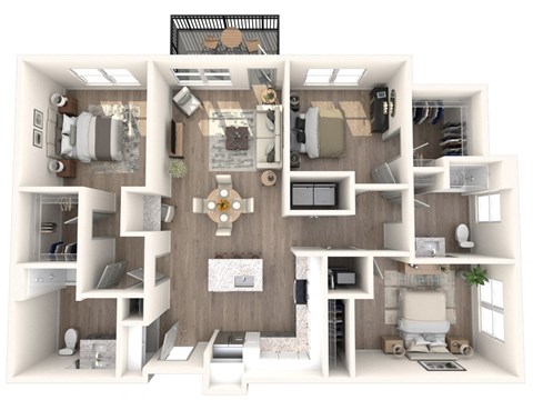 3355 Club Drive 1-3 Beds Apartment for Rent - Photo Gallery 60